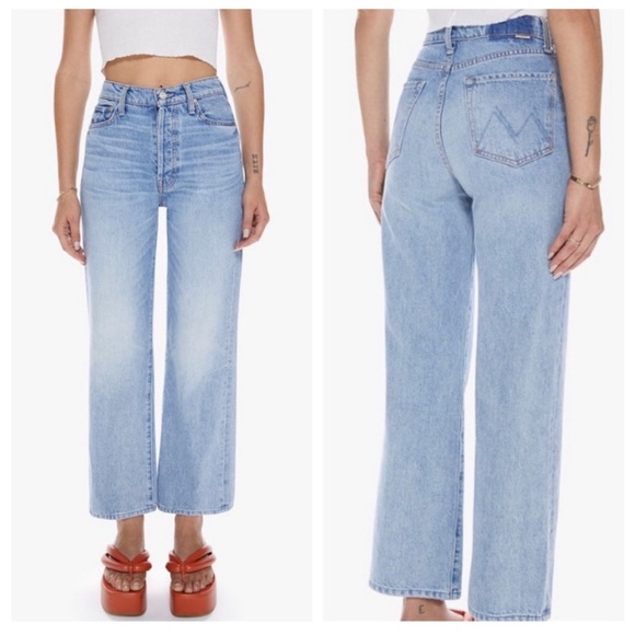 MOTHER Denim - NWT MOTHER The Rambler Ankle Straight in Bucket List Size 29
